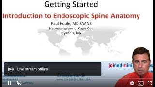 Details Dr. Paul Houle Introducing Endoscopic Spine Surgery Into Your Practice Guide