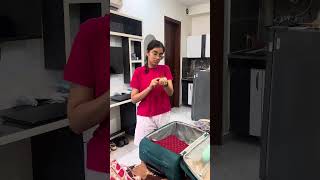 Pack with me but make it a roast video🥲🥹#funnyshorts #travel #relatable #siblings #packwithme
