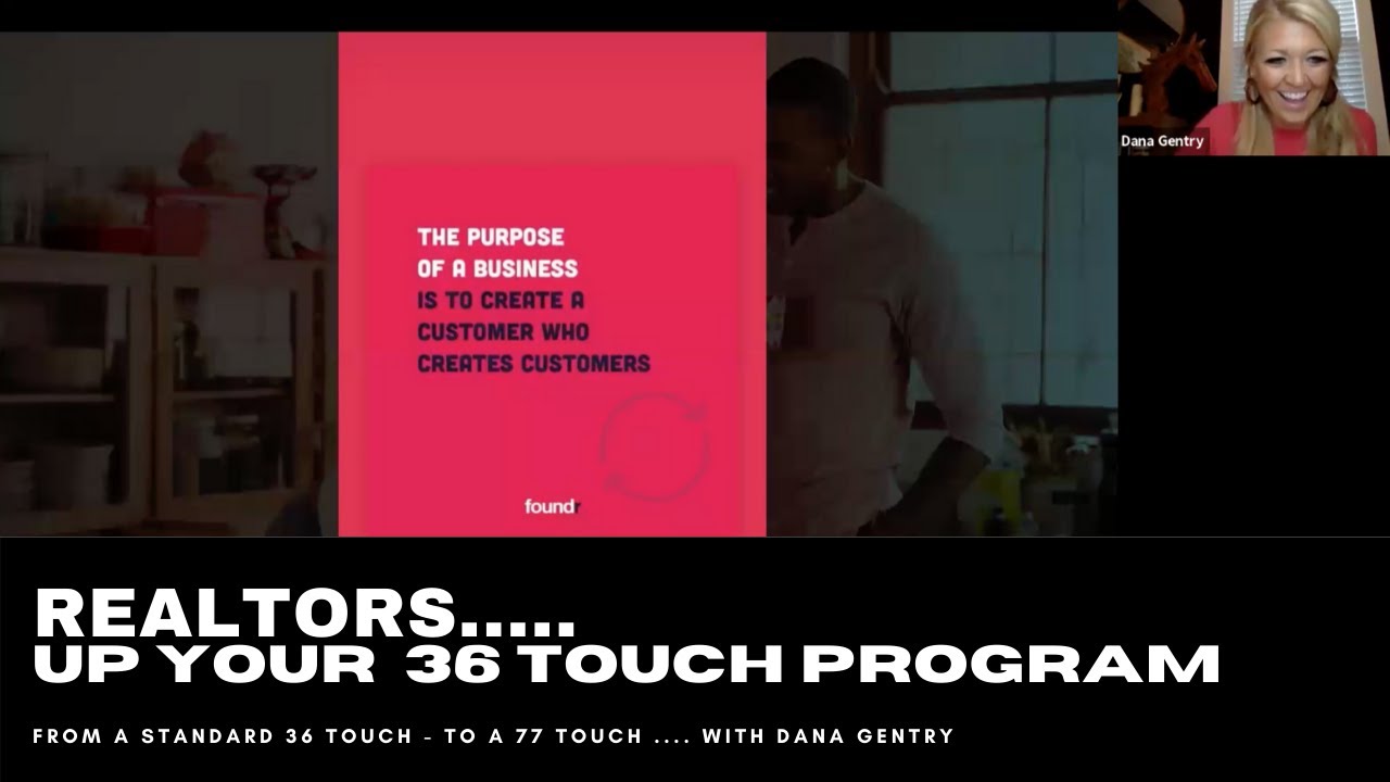 REALTOR 36 Touch Plans on Steroids - Grow Your Database Business - YouTube