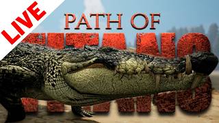 Creating Dangerous Waters!! | 🦖Path Of Titans 🦕 (Ft. Merekat4 & Savvy Craftings)