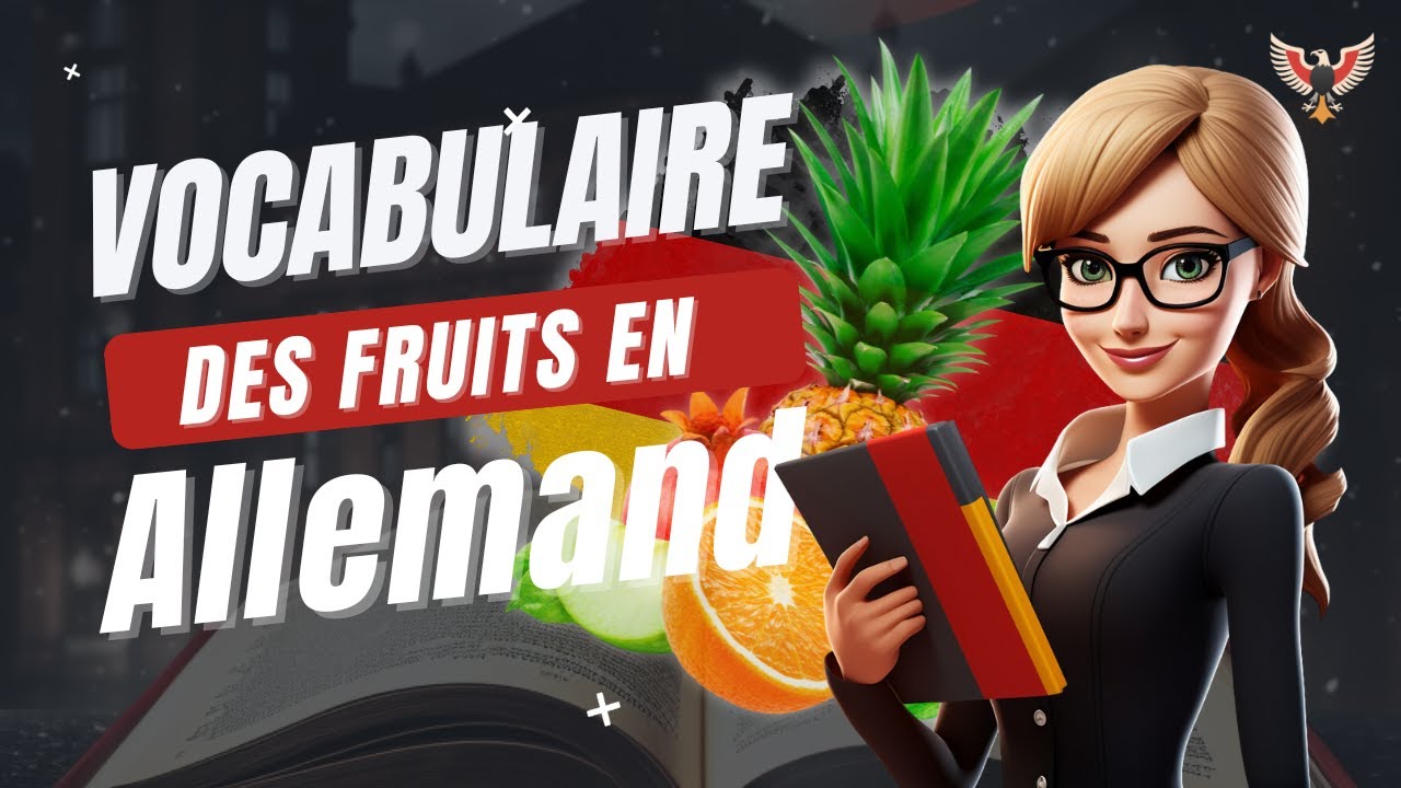 Le vocabulaire des fruits en allemand Apprendre l'allemand pour débutant YouTube