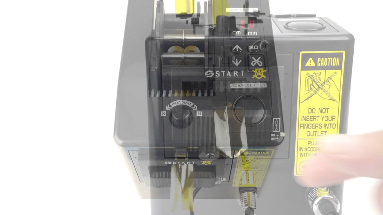 ZCM1000K Electric Tape Dispenser with Creaser for Kapton & Polyimide