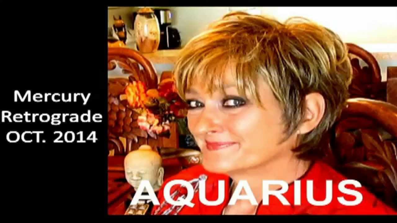 AQUARIUS - Mercury Retrograde OCTOBER  2014 Astrology Forecast - Karen Lustrup