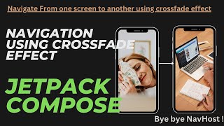 Seamless UI Navigation || Navigate From one screen to another using crossfade effect , No NavHost