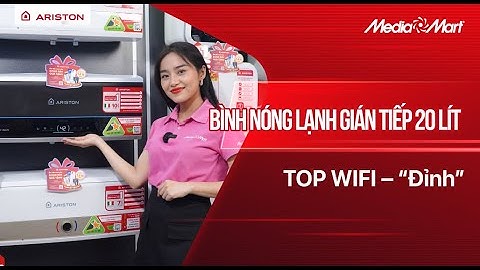 Chạm điện thoại – Nước ấm ngay! Ariston Slim3 20 TOP WiFi quá đỉnh - Điện máy MediaMart