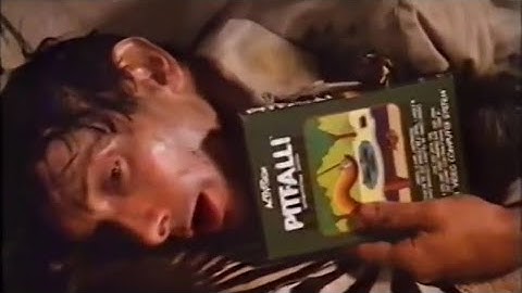 Pitfall Tv Commercial | Atari 2600 | Colecovision Intellivision