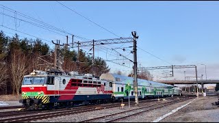 JUNIA HUHTIKUUSSA   TRAINS IN APRIL.  KOKKOLA CITY                  HUHTIKUU 1626 APRIL  2024