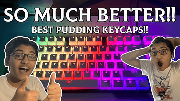 Alloy Origins Core Red Switch Sound Test w/ HyperX Pudding Keycaps