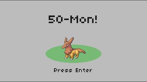 CS50 Assignment 7 (Pokémon): Next Level