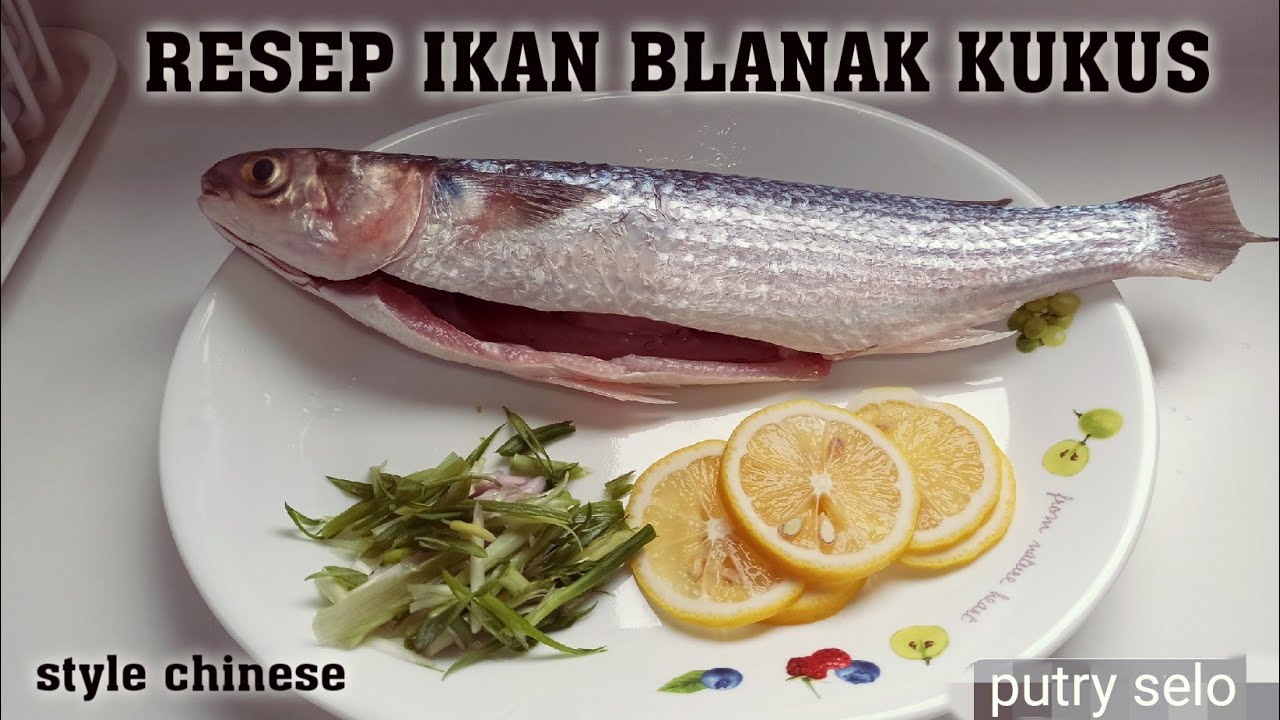 RESEP STEAM IKAN BLANAK DENGAN LEMON // WU DAU CENG LEMONG STYLE CHINESE