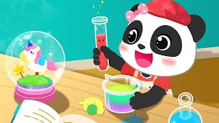 Little Panda's Color Crafts | Coloring & DIY | BabyBus Game screenshot 5