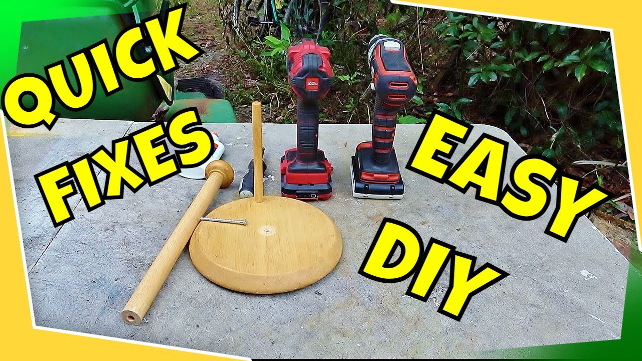 Fixing A Paper Towel Holder Quick Fix In 4K