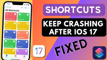 Fix Shortcuts Keep Crashing After iOS 17 Update !! Shortcut App Keep crashing iOS 17