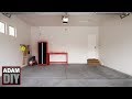 Garage Makeover - Finishing Walls & adding a Workspace