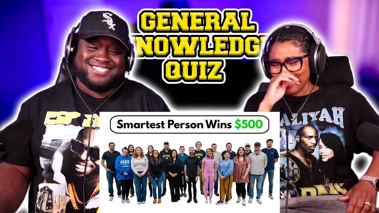 Kidd and Cee Takes a General Knowledge Quiz