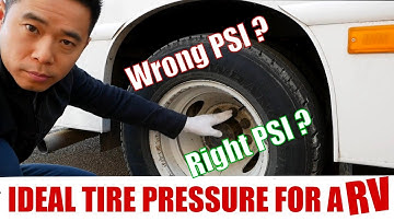 How much tire pressure (PSI) do I need for my RV? Step by Step guide for RV tire pressure!