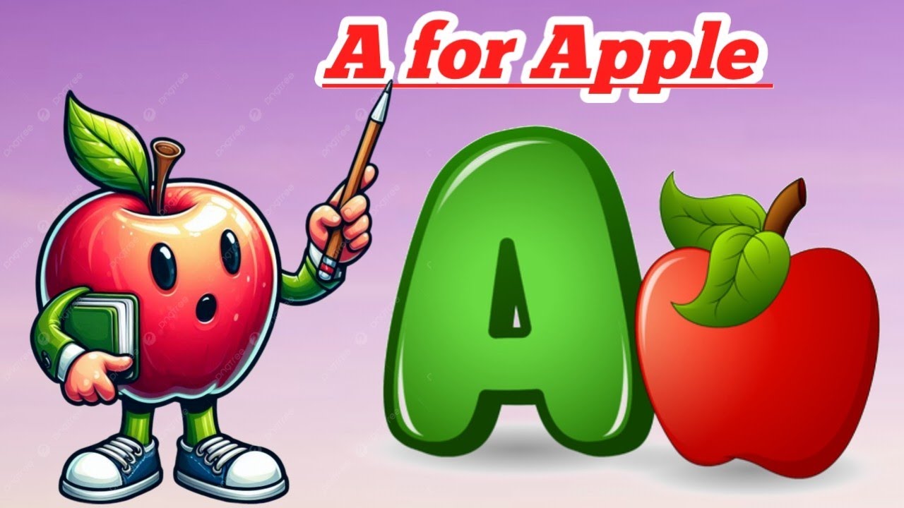 ABC Song | A For Apple 🍎 B For Ball 🏀 C For Cat 😺 | Nursery Rhymes Song ...