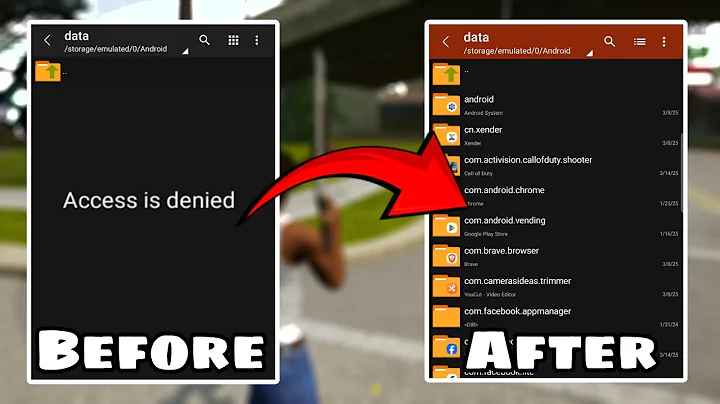 How To Fix The "Access is Denied" Error in Zarchiver and Access The Data Folder (Android 11 - 15)