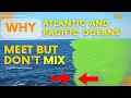 Why Atlantic &amp; Pacific Oceans Meet, But Don&#39;t Mix | Is it true Pacific and Atlantic Oceans don&#39;t mix