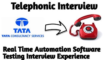 TCS Automation Testing Interview Experience | Real Time Interview Questions and Answers