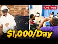 $1000 In Front Of A Live Audience | A Day In The Life Of A Forex Trader