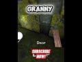 Granny Horror Game Gameplay #granny #shorts #ytshorts #shortsfeed