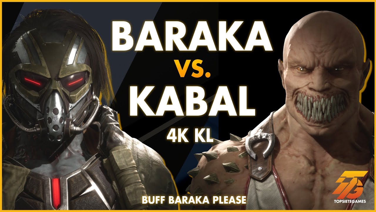 KABAL VS BARAKA KOMBAT LEAGUE SET BUFF BARAKA MK11 ULTIMATE 4K