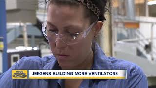 Cleveland manufacturer building more ventilators