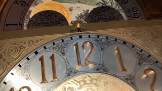 Howard Miller Grandfather clock, moon dial