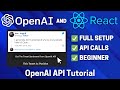 React Tutorial: Using OpenAI API for Beginners 🤖