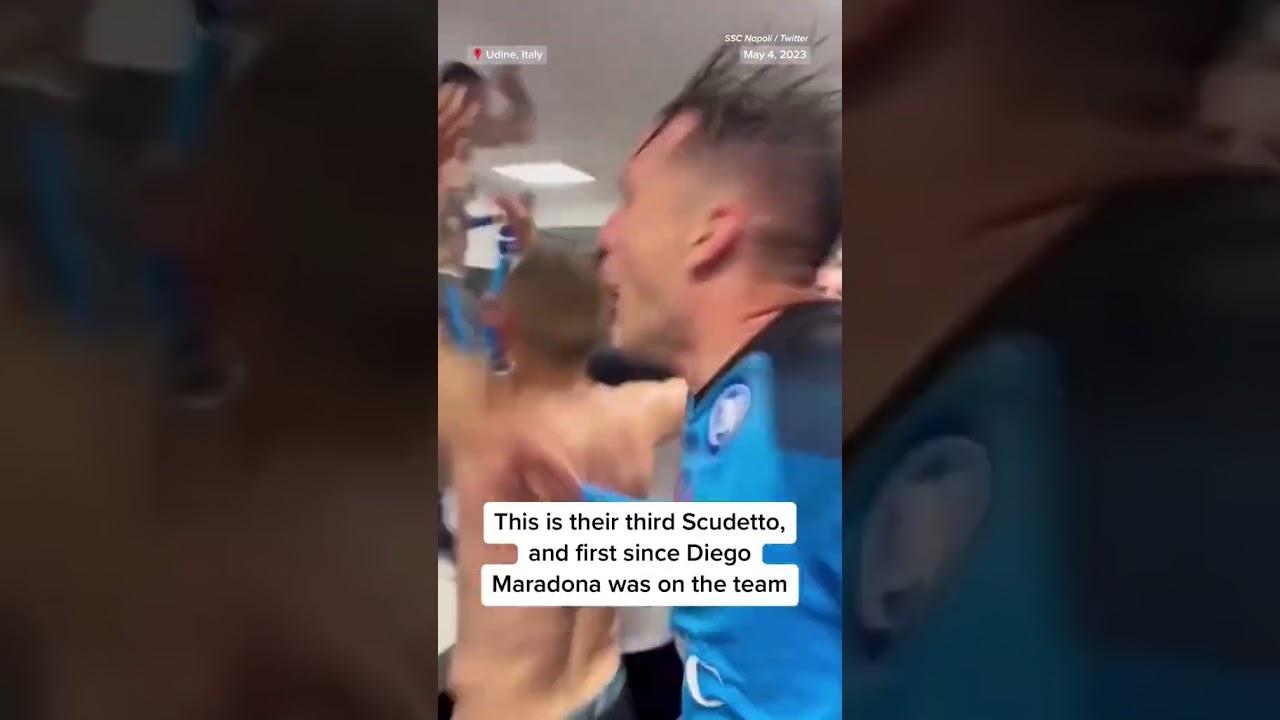 #Napoli wins first #SerieA title in 33 years