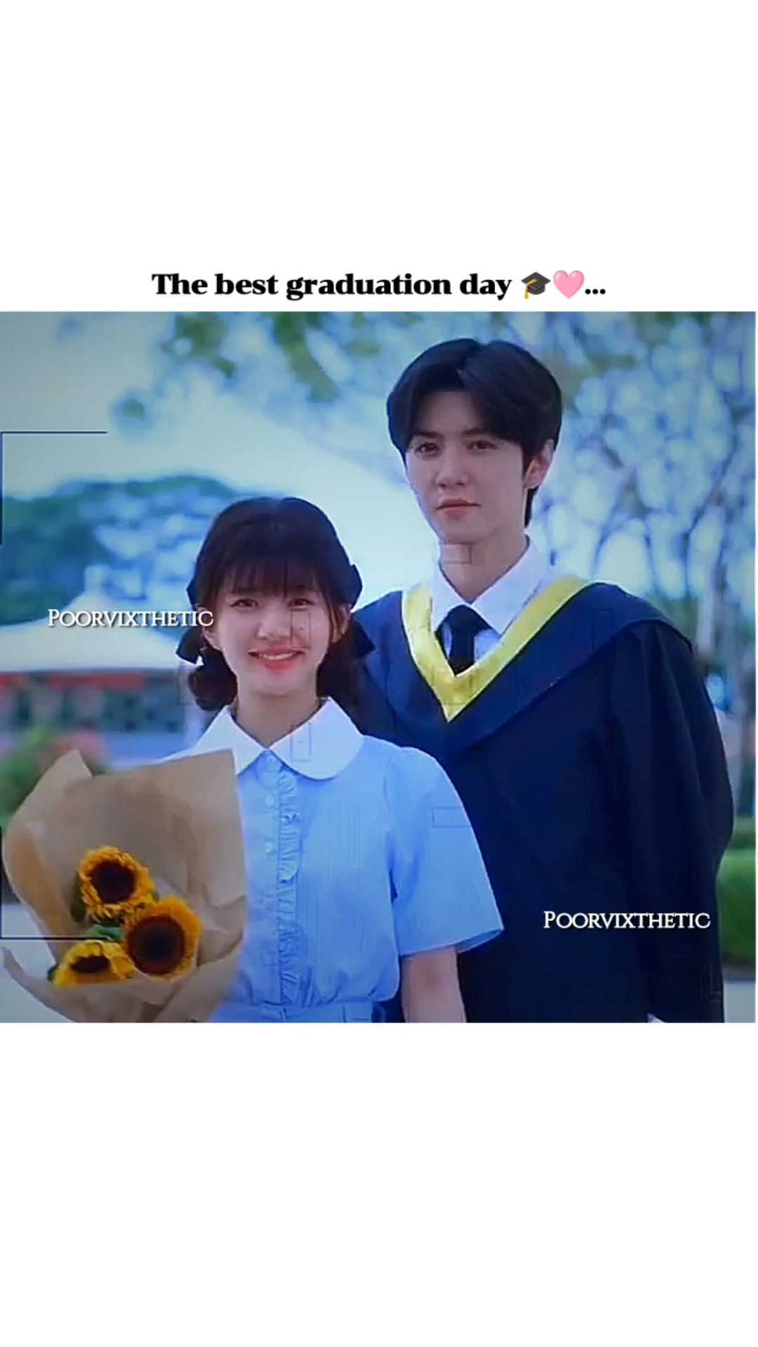 The best graduation day ?? #chenzheyuan #zhaolusi @poorvixthetic339