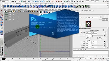 Texturing Maya models in Photoshop