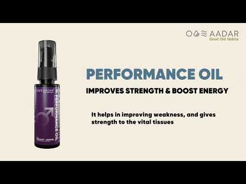 PERFORMANCE OIL |Stamina Booster for Me | AADAR - video from AADAR