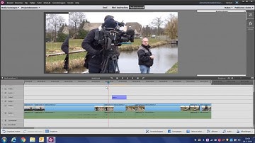 3. Adobe Premiere Elements 13: Overgangen en tekst invoegen