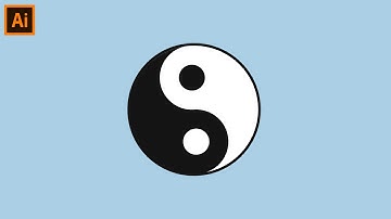 How to Draw a Yin Yang Symbol in Adobe Illustrator