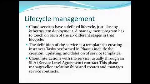 CC-Cloud Computing-BE IT-Lifecycle Management
