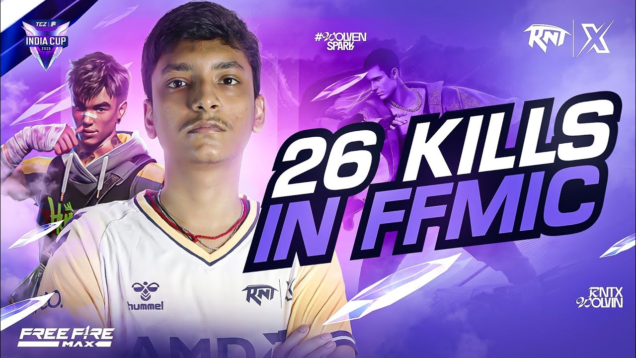 26 KILLS BOOYAH IN FFMIC🤯!! RAW VIDEO || REVENANT XSPARK 