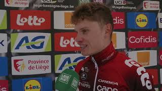 Lennert Van Eetvelt - Interview Before Liège-Bastogne-Liège 2026