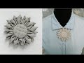 Цветок из ткани своими руками | Flower made of fabric. DIY | Flor de tela de bricolaje