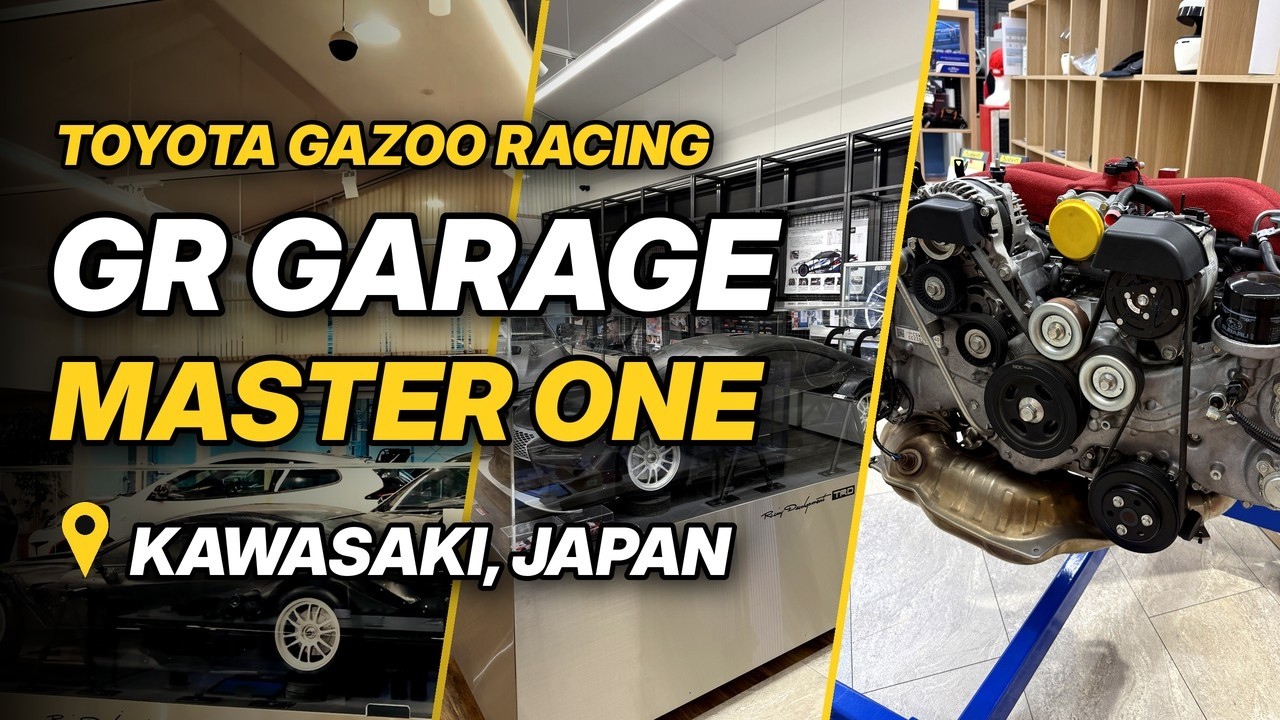GR Garage Master One: GRMN Yaris, GR Corolla and Track Parts
