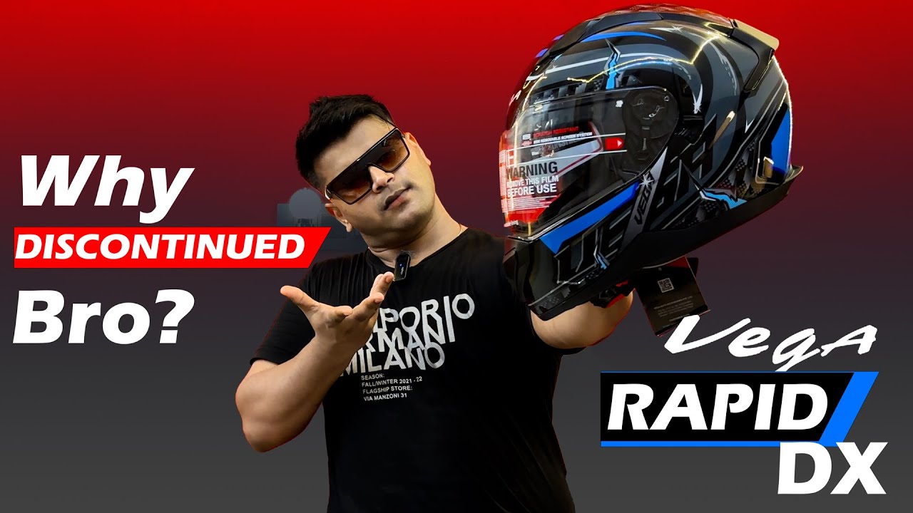 Now Available😍But WHY? Vega Rapid Dx Discontinued😕 Vega Rapid Draco | Best Budget Helmet Under 2000?
