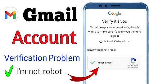 Gmail Verify Problem||I Am Not Robot Problem Solve||Gmail Recovery Robot Problem