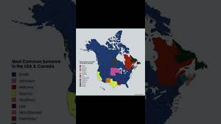 Most Common Surnames in the USA & Canada