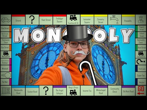 Видео: Местоположения на Monopoly Board с лондонски автобус