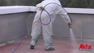Polyurea Application Step by Step from Akfix Coating Polyurea