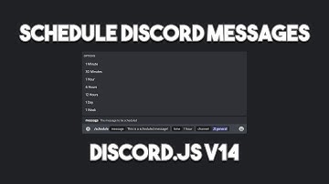 How to Schedule Discord Messages