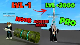 [Monster Ghoul] Timelapse Leveling Guide CCG - Noob To Pro