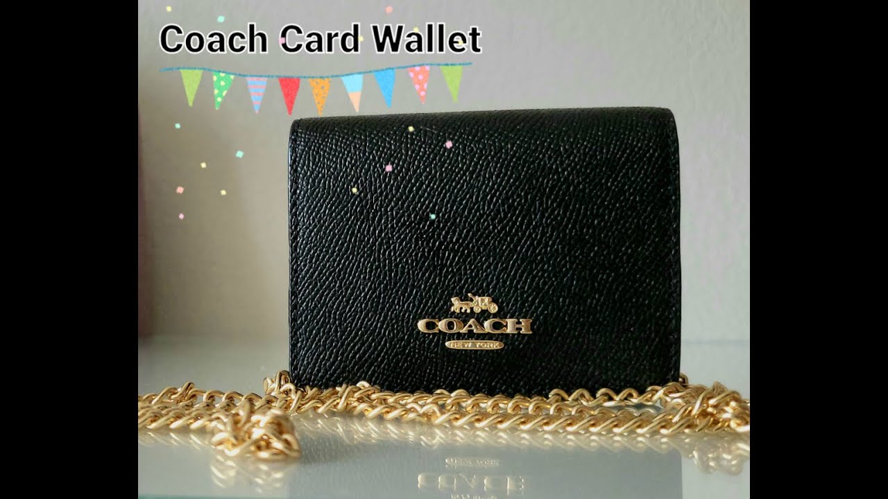 coach outlet mini wallet