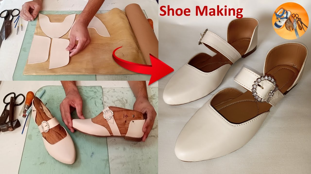 How to Make Beautiful Ballet Point Shoes with Simple Tools | Handmade Ballet Point Shoes Making